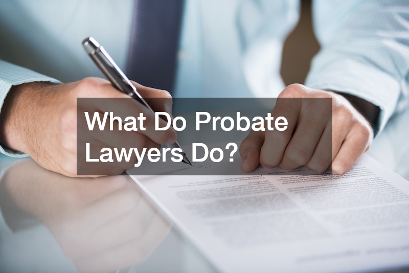 What Do Probate Lawyers Do?